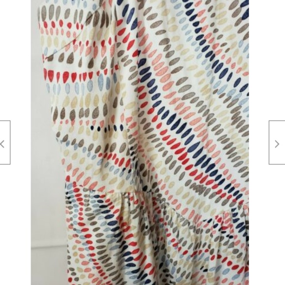 Zoda Mock Neck Colorful Fit & Flare Dress - Picture 3 of 5